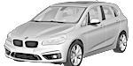 BMW F45 U0234 Fault Code